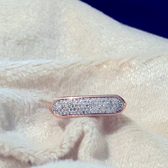 Diamond Monica Vander🌹Baja Rose Gold Ring🌹 - Picture 11 of 11
